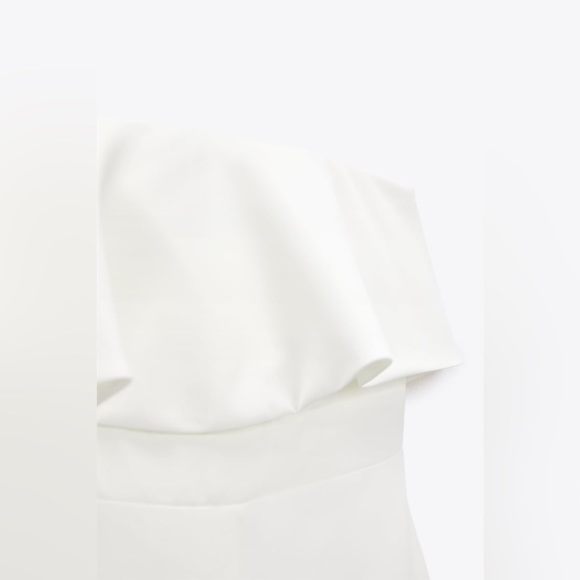 NWT ZARA STRAIGHT NECK CAPE JUMPSUIT - Picture 8 of 8